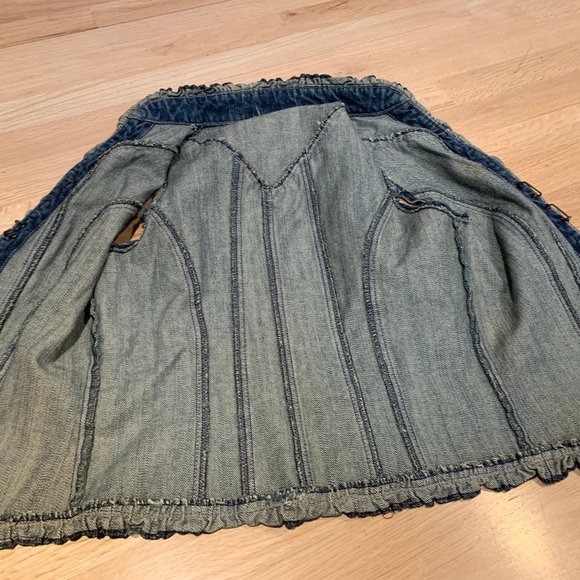 Jones Wear Jeans Denim Vest - Picture 3 of 3